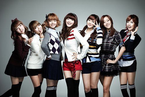 Foto Girlband Rainbow6
