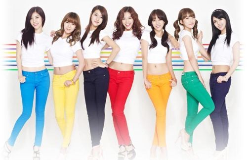 Foto Girlband Rainbow8
