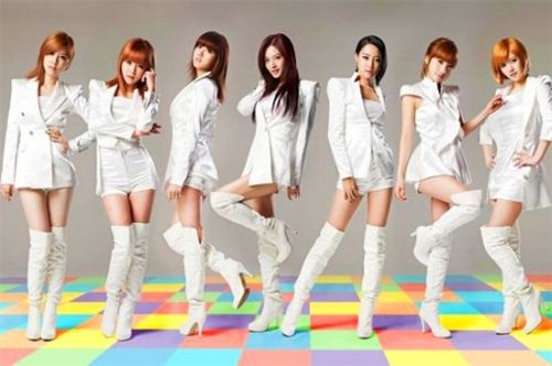 Foto Girlband Rainbow9
