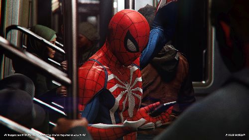 gambar man spider black