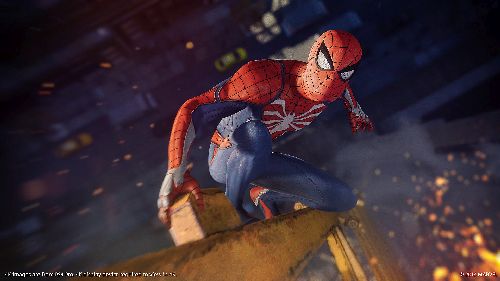 gambar dinding spiderman