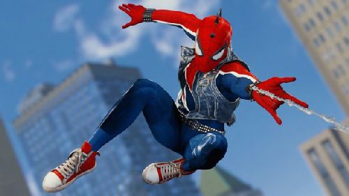 gambar spider man far from home