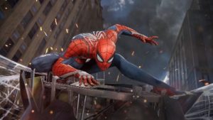 gambar spiderman biru