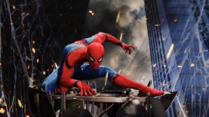 gambar spiderman coming