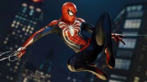 contoh gambar spiderman