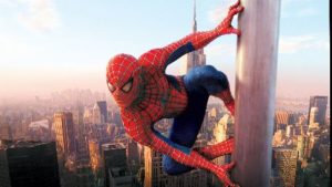 gambar elsa dan spiderman