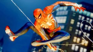 gambar ironman dan spiderman
