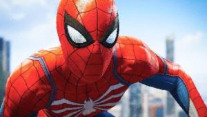 gambar spiderman merah