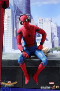 gambar spiderman hitam putih